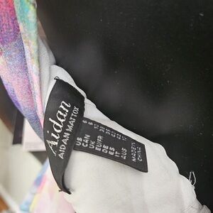 Aidan Mattox Multicolor Dress